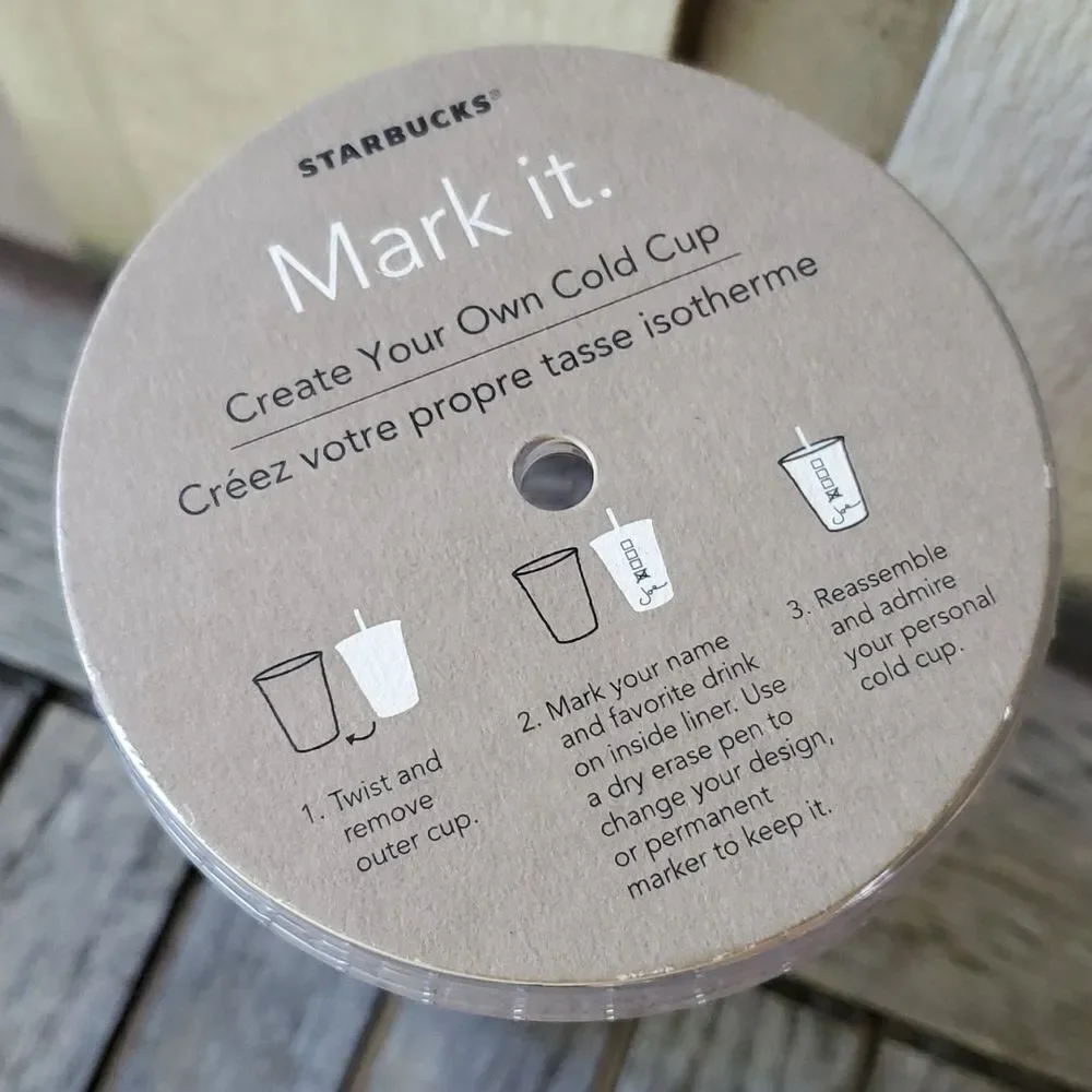 Starbucks Mark It Cold Cup